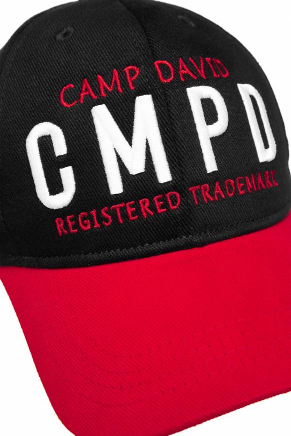 Soccx Base Cap Mit Logo Artwork Black / Red