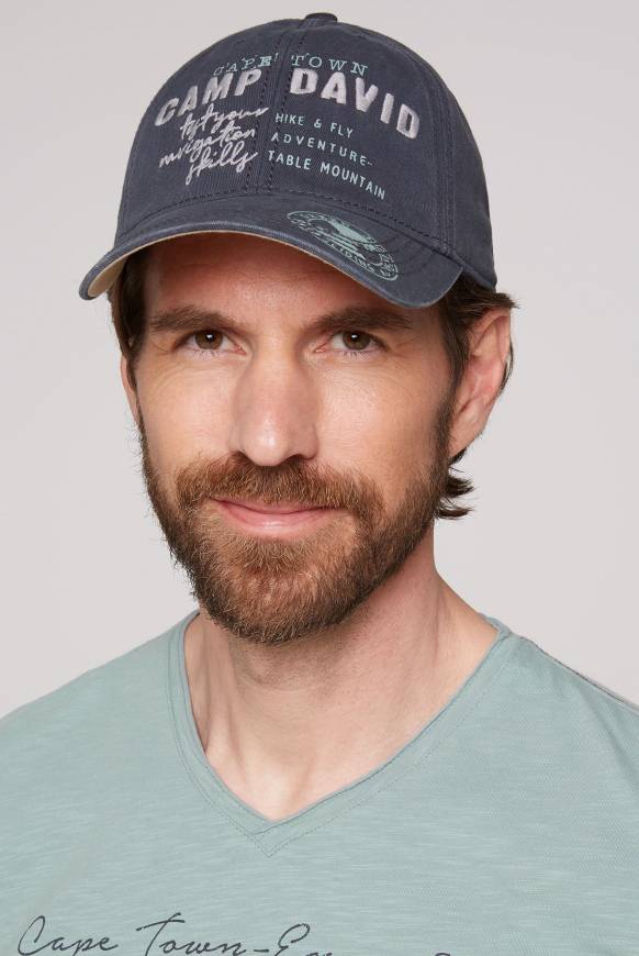 Soccx Base Cap mit Logo Artwork blue navy