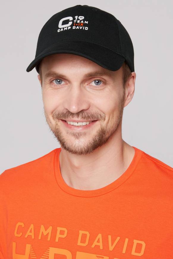 Soccx Base Cap mit Rubber Prints black