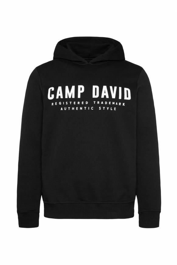 Soccx Basic Hoodie Mit Logo Print Black