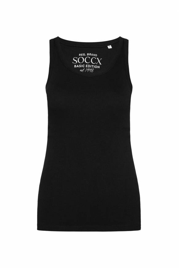 Soccx Basic Ripptop Black