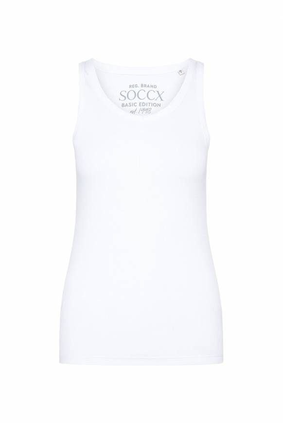 Soccx Basic Ripptop Opticwhite