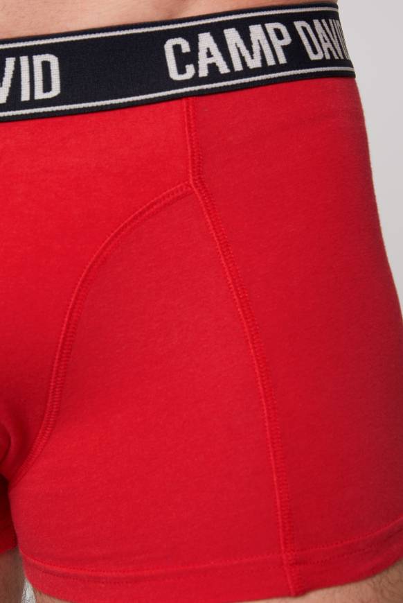 Soccx Boxershorts Mit Logo-Bund, 2er-Pack Red / Navy