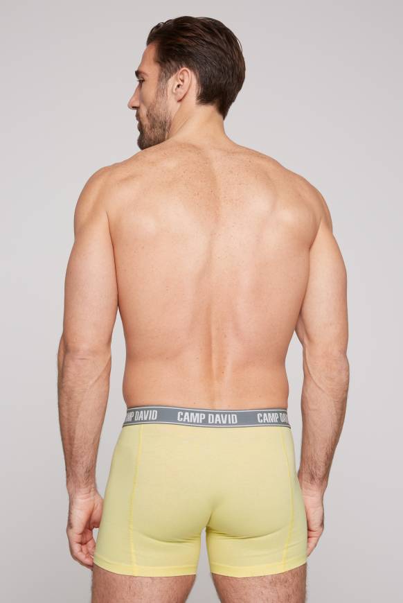 Soccx Boxershorts Mit Logo-Bund Banana Sun