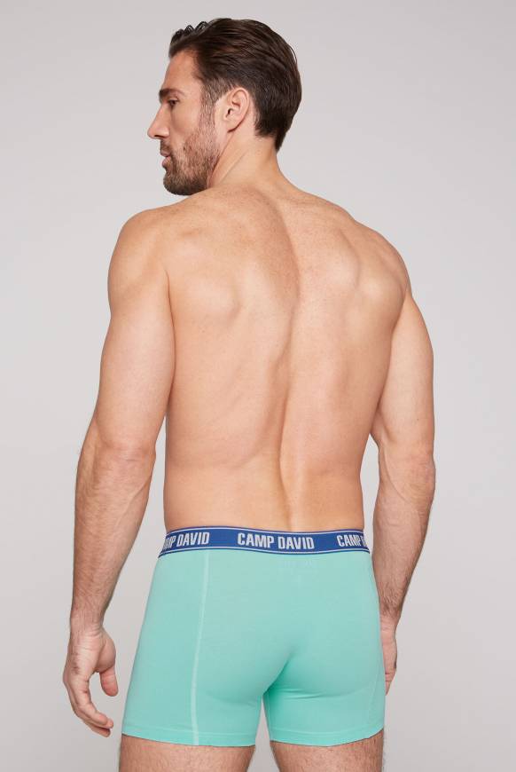 Soccx Boxershorts Mit Logo-Bund Cool Mint
