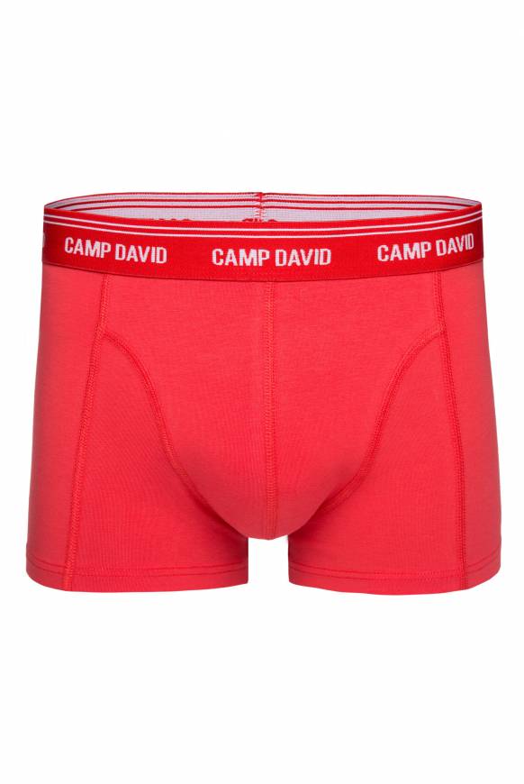 Soccx Boxershorts Mit Logo-Bund Lobster Red