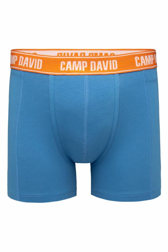 Soccx Boxershorts Mit Logo-Bund Scuba Blue