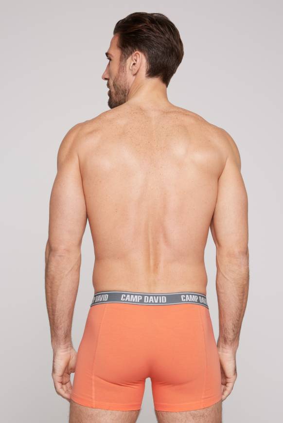 Soccx Boxershorts Mit Logo-Bund Sunset Neon