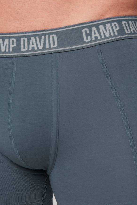 Soccx Boxershorts Mit Logo-Bund Surf Grey