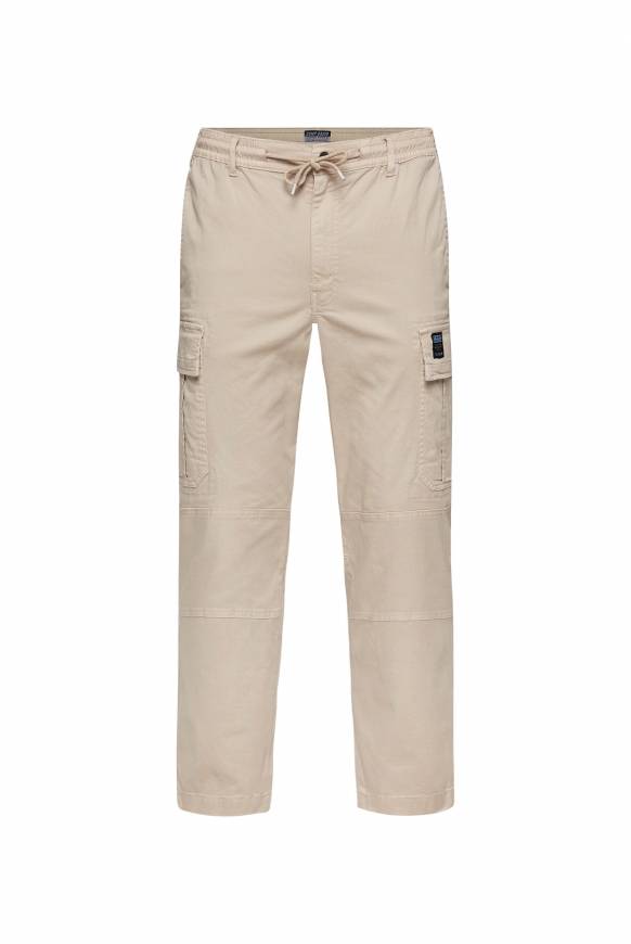 Soccx Cargohose Mit Klappentaschen Neutral Beige