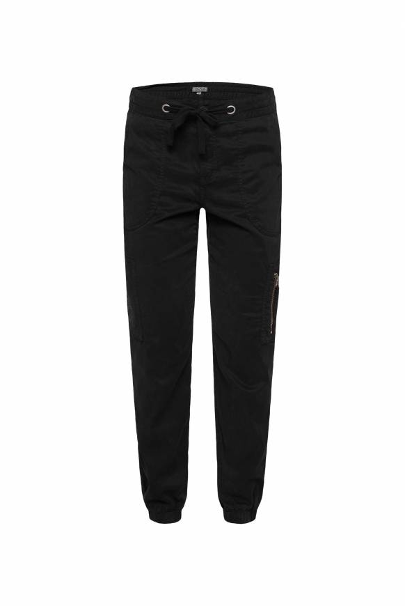 Soccx Cargohose Mit Print Artwork Black