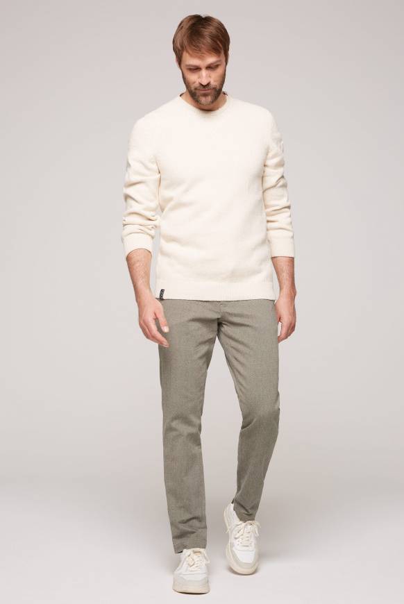 Soccx Chinohose Im Joggers Tapered Fit Tan