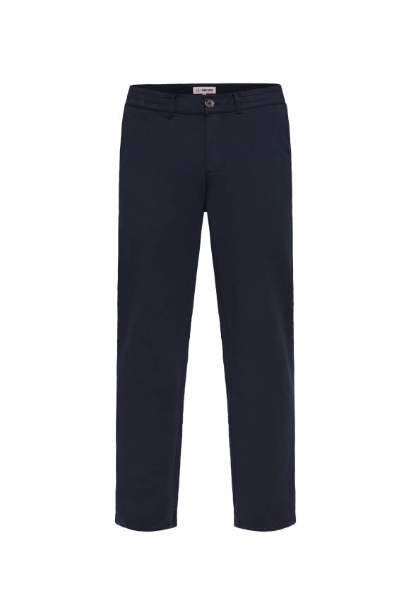 Soccx Chinohose Mit Jogger-Details Blue Navy