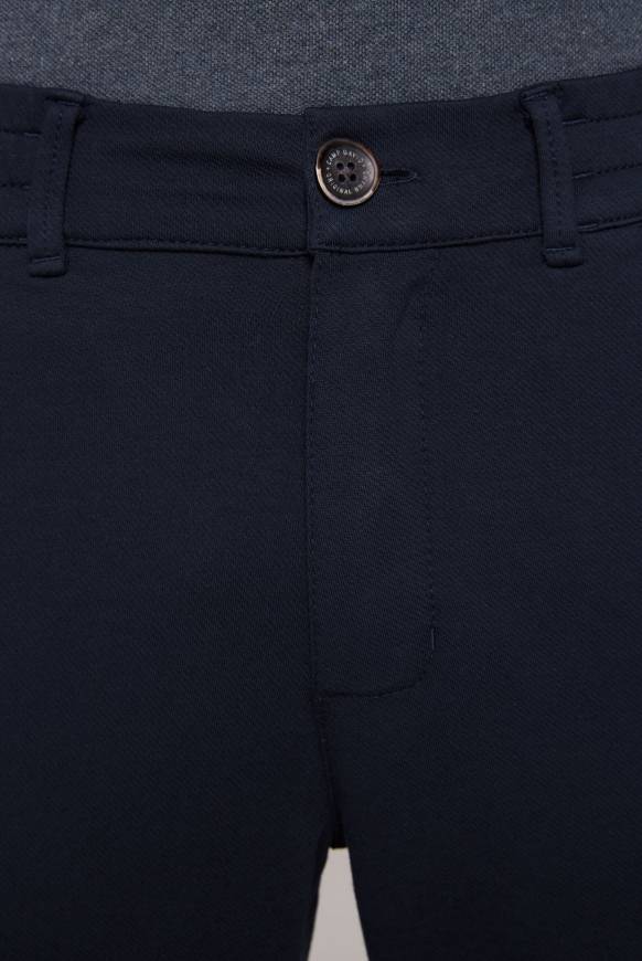 Soccx Chinohose Mit Jogger-Details Blue Navy