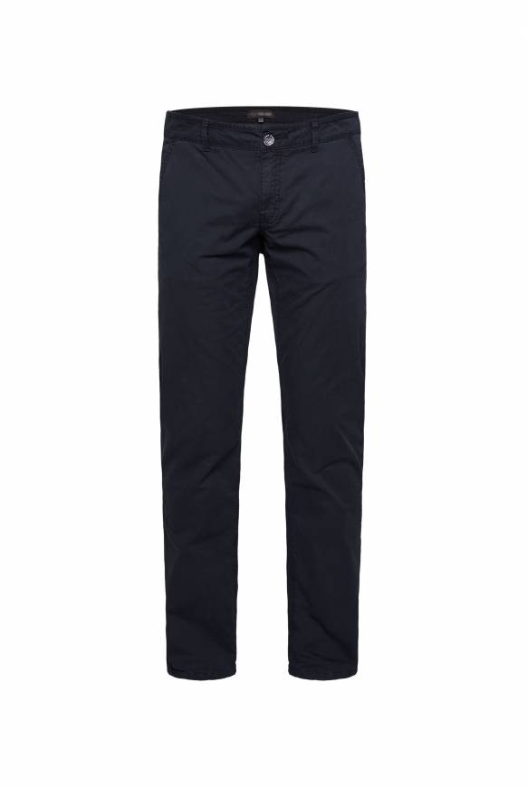 Soccx Chinohose Stone Washed Blue Navy