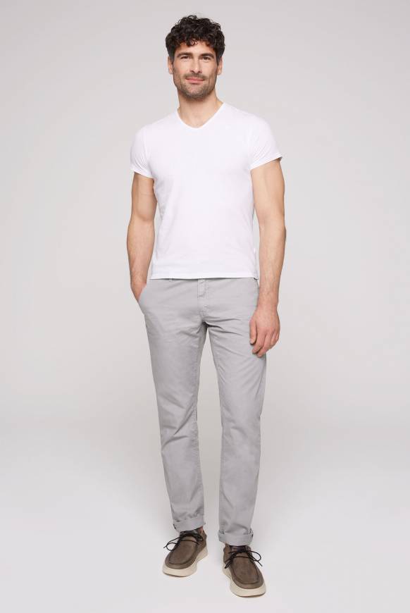 Soccx Chinohose Stone Washed Sleet