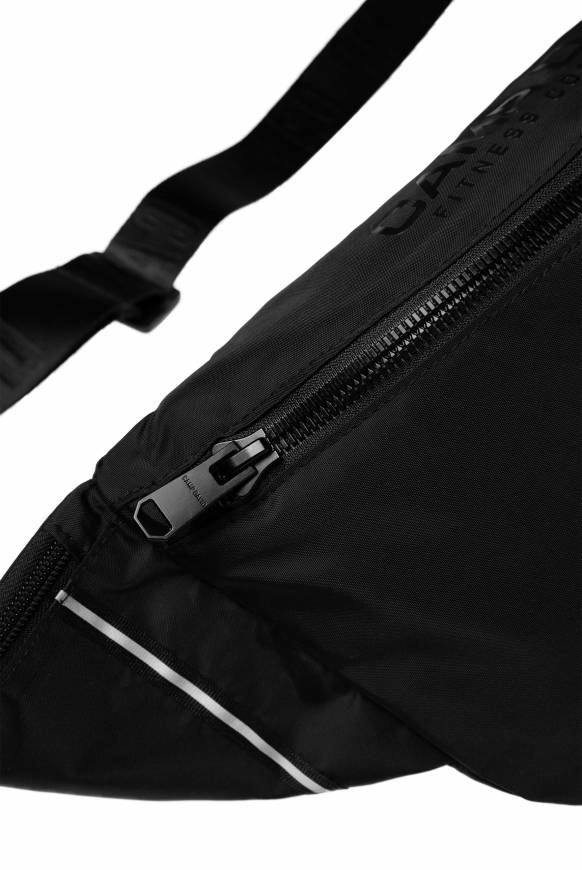 Soccx Große Gürteltasche Mit Logo Print Black