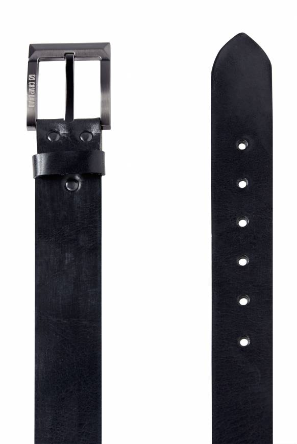 Soccx Gürtel Mit Dornschließe Black