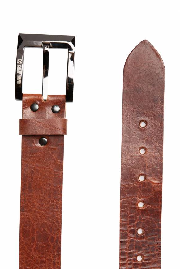 Soccx Gürtel Mit Dornschließe Brown