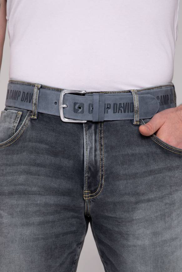 Soccx Gürtel Mit Used-Optik Navy