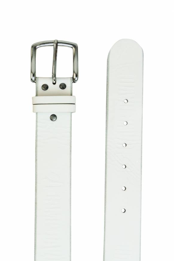 Soccx Gürtel Mit Used-Optik White