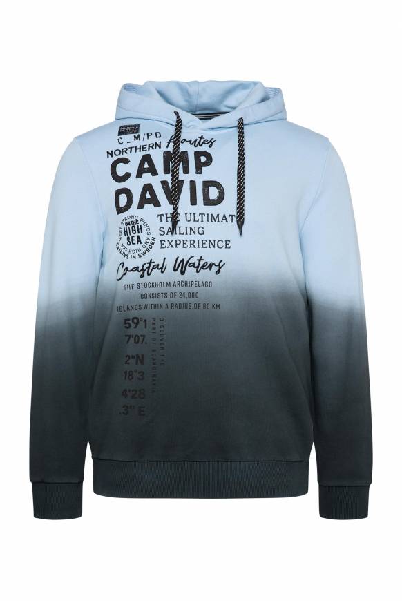 Soccx Hoodie Dip Dye Mit Artworks Black