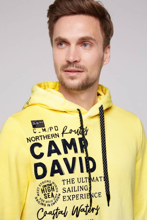 Soccx Hoodie Dip Dye Mit Artworks Light Lime