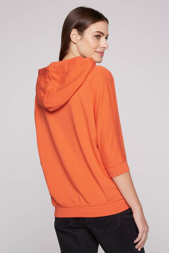 Soccx Hoodie Mit 3/4-Arm Und Print Happy Lobster