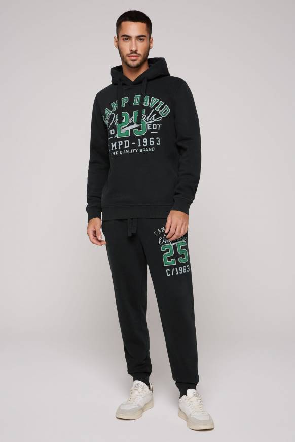 Soccx Hoodie Mit Artwork Im Retro-Style Black