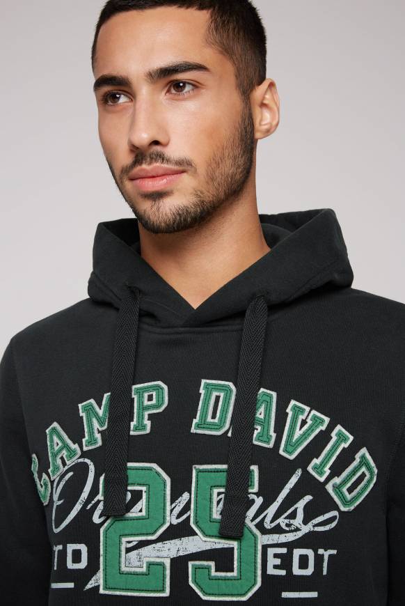 Soccx Hoodie Mit Artwork Im Retro-Style Black