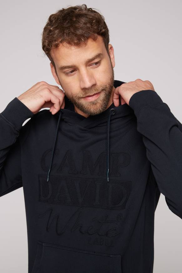 Soccx Hoodie Mit Tonigem Logo Artwork Blue Navy