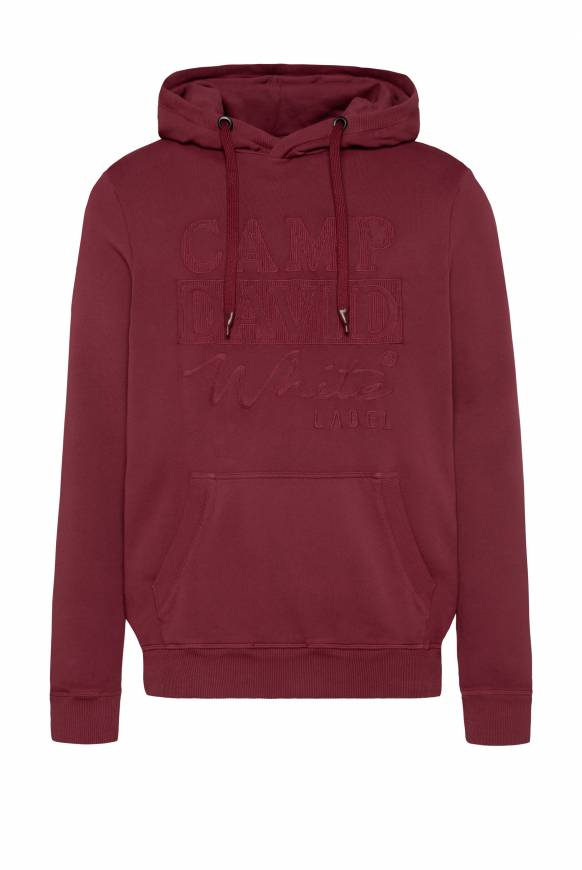 Soccx Hoodie Mit Tonigem Logo Artwork Burgundy