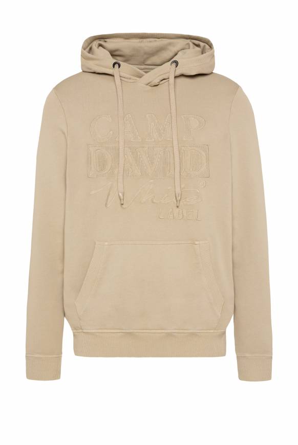Soccx Hoodie Mit Tonigem Logo Artwork Tan