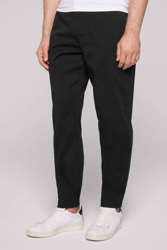 Soccx Hose mit Gummizug-Details black