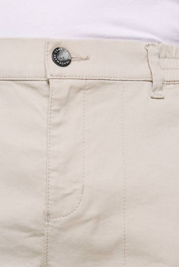 Soccx Hose Mit Gummizug-Details Cappuccino