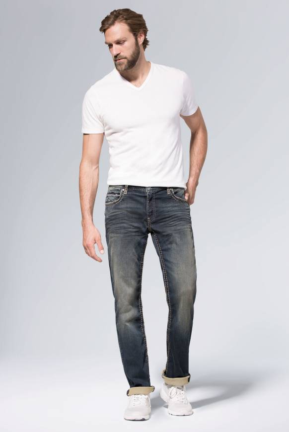 Soccx Jeans CO:NO Comfort Fit Blue Black Jogg
