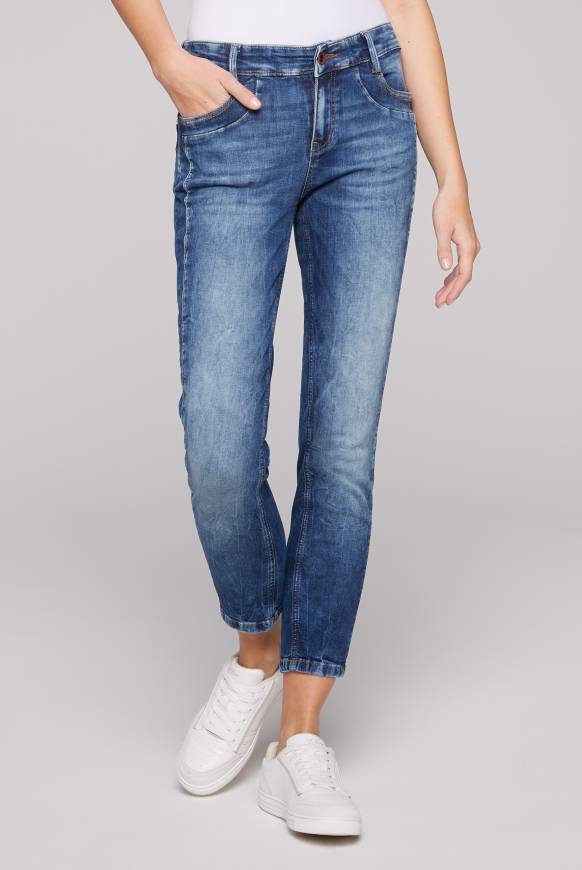 Soccx Jeans DA:NA Regular Fit blue vintage random