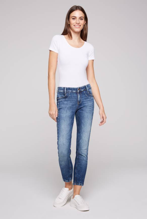 Soccx Jeans DA:NA Regular Fit Blue Vintage Random