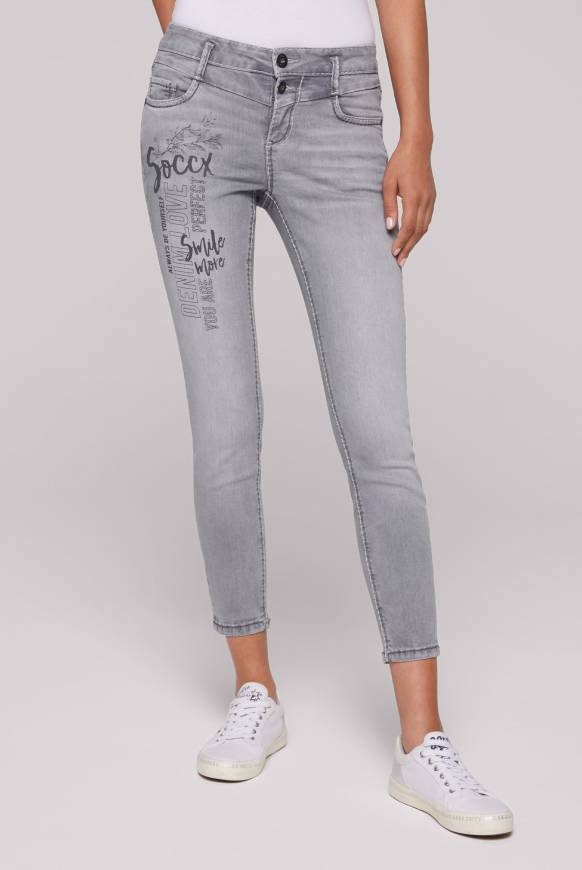 Soccx Jeans KI:RY Slim Fit dark grey