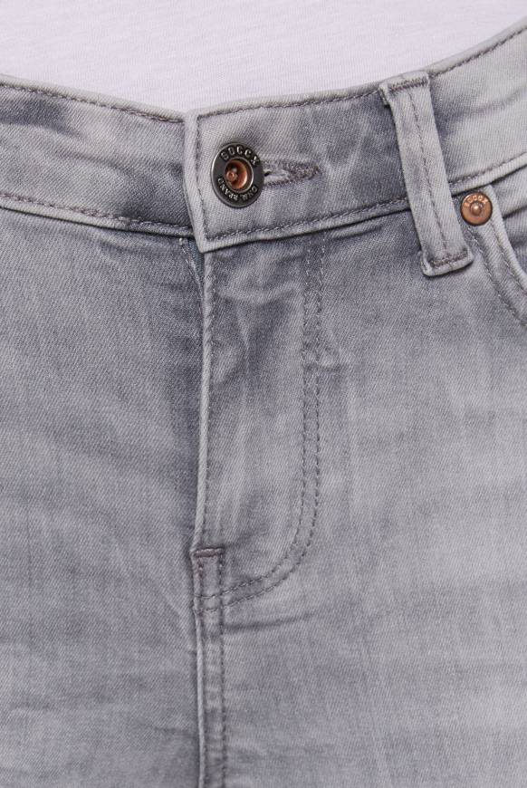 Soccx Jeans MI:RA Mit Seitenstreifen Grey