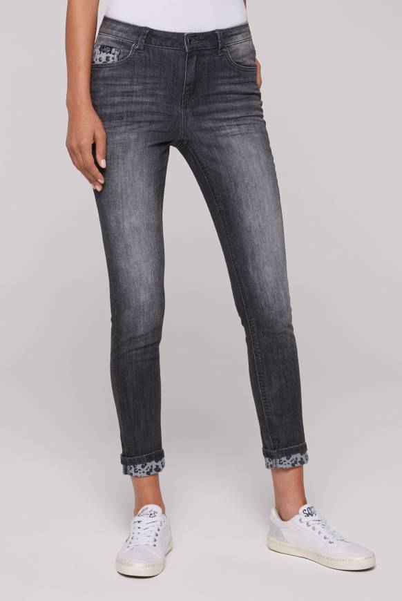 Soccx Jeans MI:RA Slim Fit black vintage