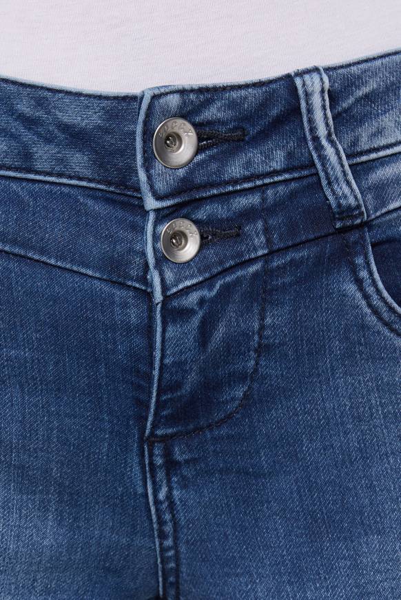 Soccx Jeans MI:RA Slim Fit Blue Printed Jogg