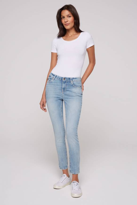 Soccx Jeans MI:RA Slim Fit Dark Used Aged