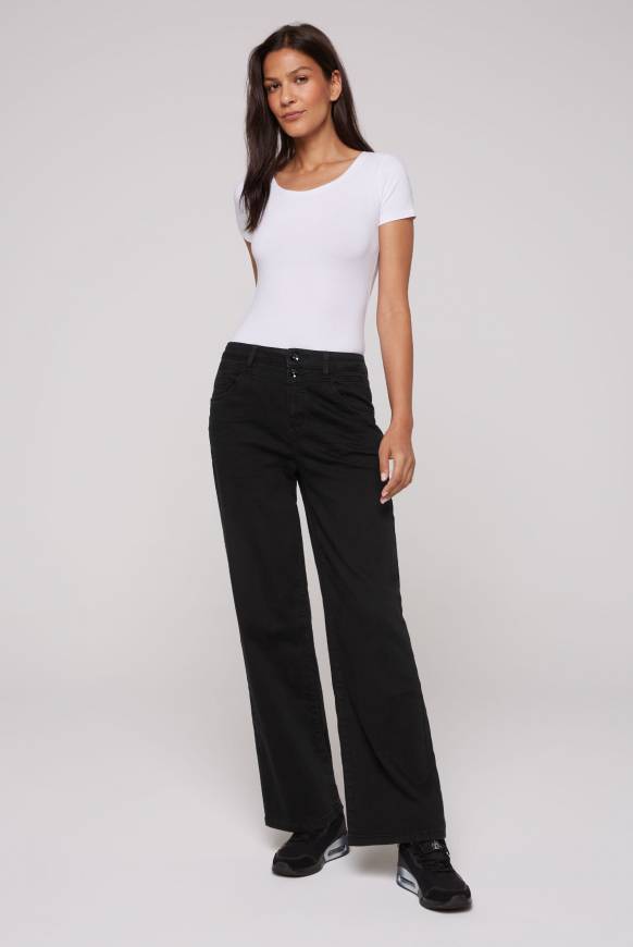 Soccx Jeans NA:DI Regular Fit Black