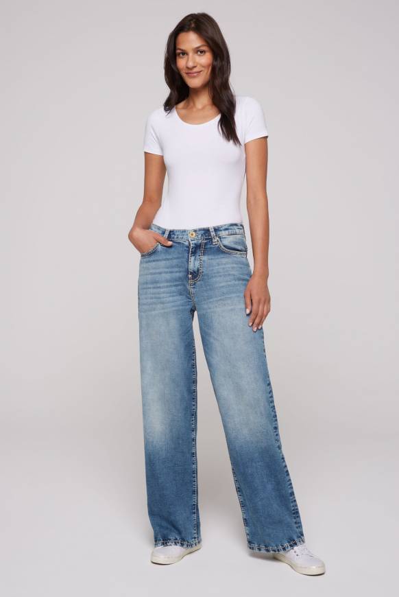 Soccx Jeans NA:DI Regular Fit Blue Grey