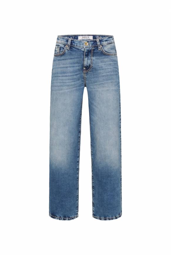 Soccx Jeans NA:DI Regular Fit Blue Grey