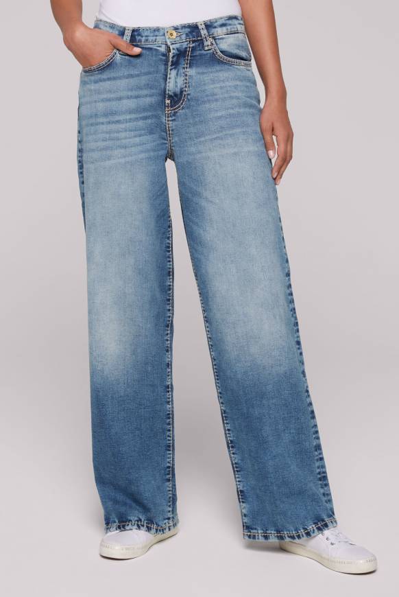 Soccx Jeans NA:DI Regular Fit blue grey