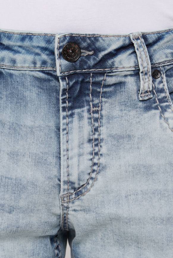 Soccx Jeans NI:CO Regular Fit Mid Blue Printed