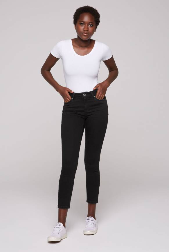 Soccx Jeans PU:SH Slim Fit Black