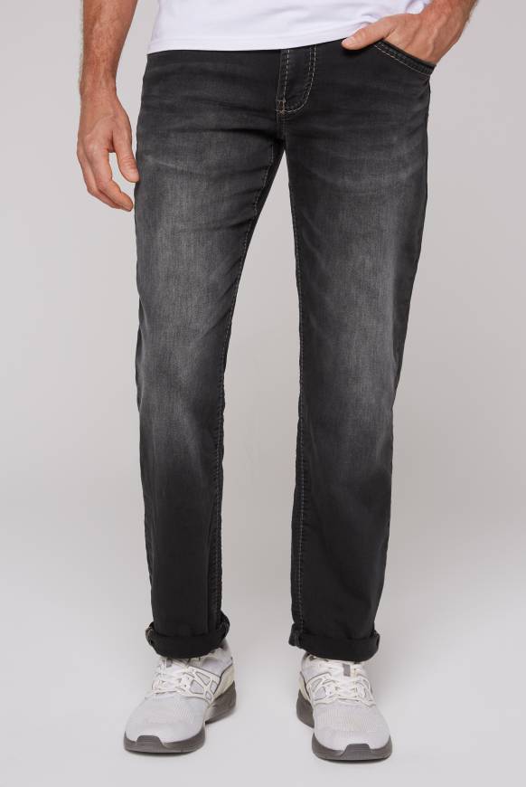 Soccx Jeans RO:BI Slim Fit black washed jogg